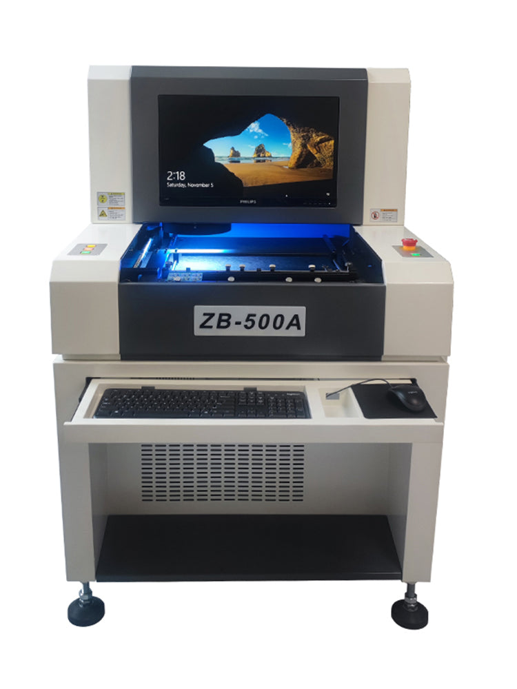 ZB-500A SMT AOI Automatic Optical Inspection for PCB Offline Semi-automatic