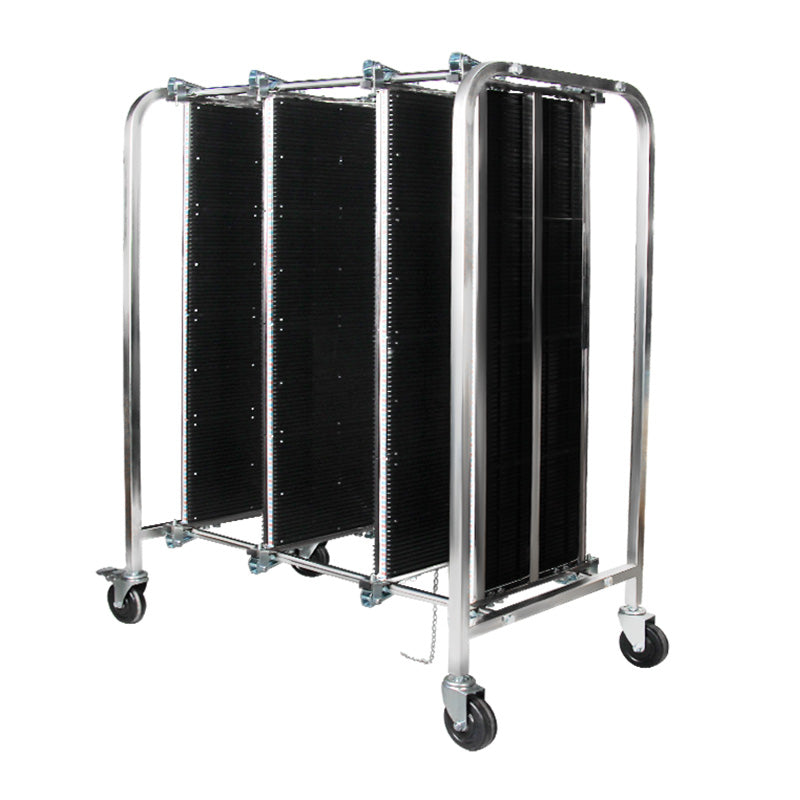 ZB-SMS-06D-13 Anti-static SMT PCB Storage Cart PCB Rack Trolley
