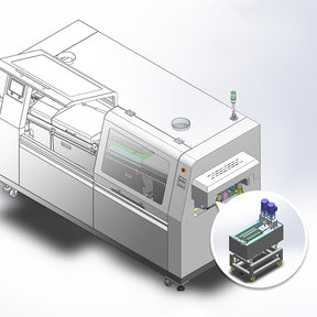 ZB300BF Lead Free PCB Wave Soldering Machine