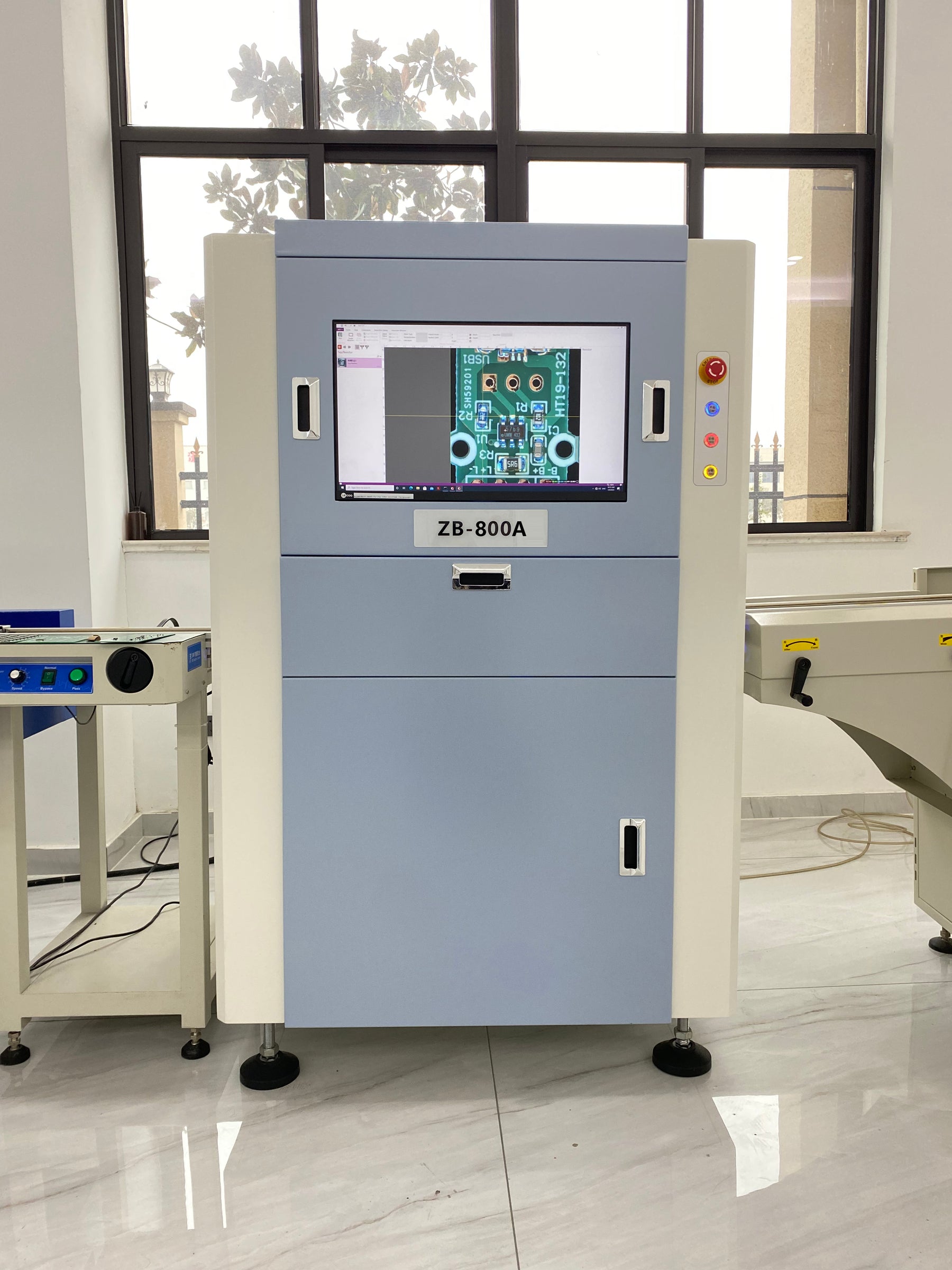 ZB-800A PCB Online AOI Machine Optical Inspection System