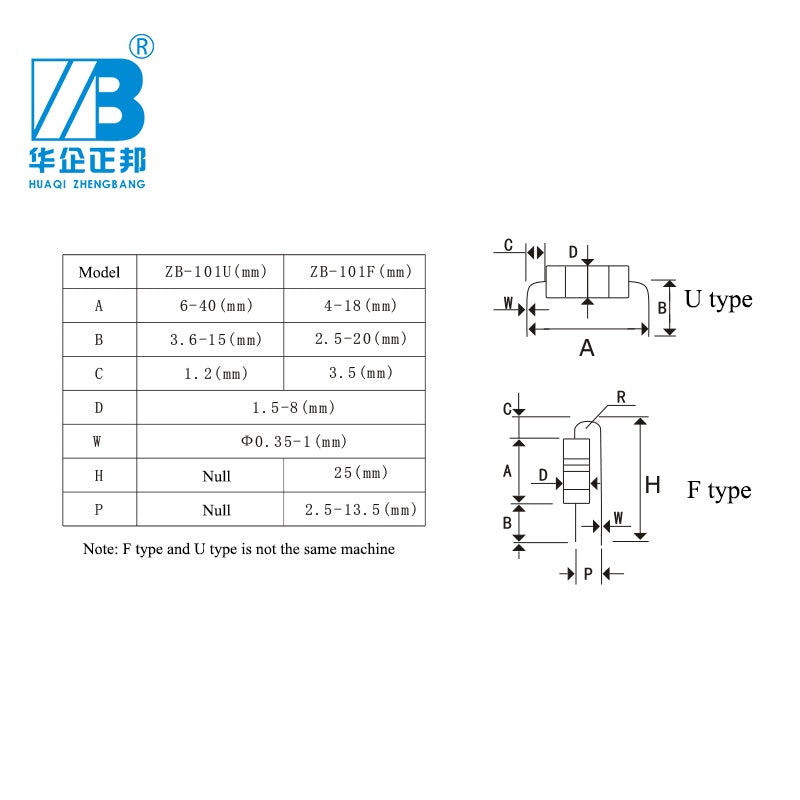ZB101U Resisitance Forming Machine High precision Metal Forming Machine Lead Bend Form Machine