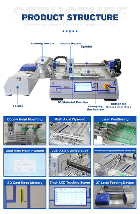 ZB3245T pick and place machine